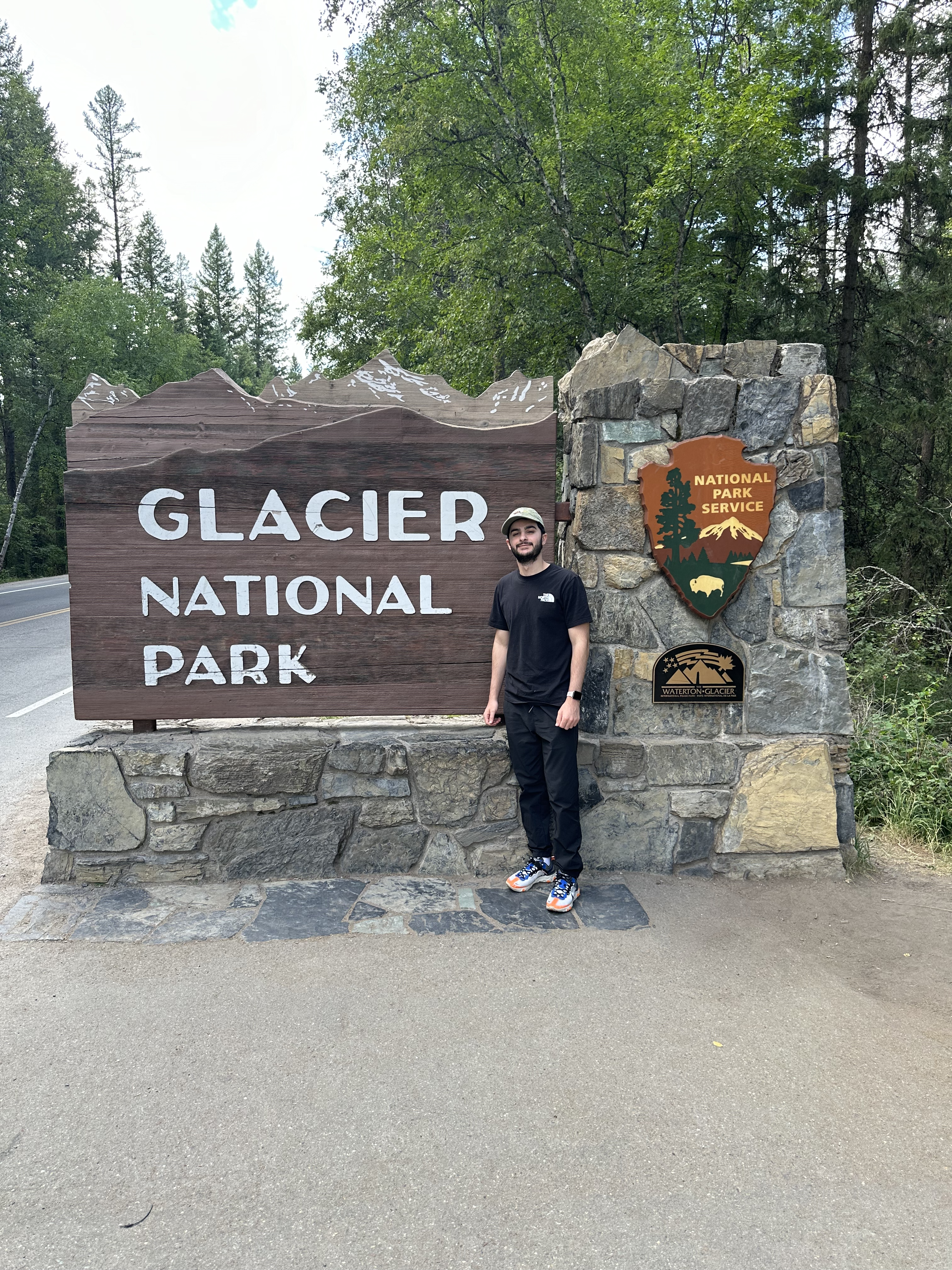 At Glacier National Park